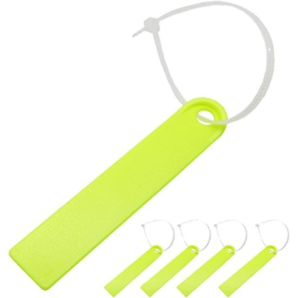image:imageScuba Choice Waterproof Name Tag for Diving Surfing amp Watersports Durable Plastic ID Tags with Cable Ties  Labeling Gear Equipment 5Pcs Yellow