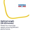 image:imageScuba Choice 38 Rubber Hand Pole Spear Sling 2838 Long  Durable HighPerformance Spearfishing Tool Lightweight amp Compact Design for Easy Handling Perfect Fishing EnthusiastsYellow