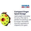 image:imageScuba Choice Dive 100 Finger Reel Spool with SpinLock Latch and Lanyard
