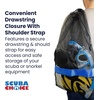 image:imageScuba Choice Mesh Drawstring Bag for Diving amp Snorkeling  Lightweight QuickDry Gear Sack for Mask Fins and SnorkelsShoulder Strap