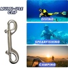 image:imageScuba Choice Scuba Dive Deluxe 4 Stainless Steel Double Ended Snap Bolt