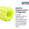 image:imageScuba Choice Scuba Diving Tank Valve Knob  Round ShapeNeon Yellow