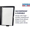 image:imageScuba Choice Underwater Notebook Wallet  Waterproof 30 TearResistant Sheets 2 Clear Card Pockets 4 Pen Slots RemovableReplaceable  8 x 5 Journal for Diving Snorkeling amp Outdoor Adventures