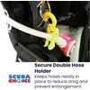 image:imageScuba Diving Hose Holder Clip  Secure Double LPHP Hose Organizer for BCD Setup amp Dive Gear Management  Universal Accessory for Regulator Hoses SnagFree Streamlined ConfigurationYellow