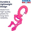 image:imageScuba Diving Hose Holder Clip  Secure Double LPHP Hose Organizer for BCD Setup amp Dive Gear Management  Universal Accessory for Regulator Hoses SnagFree Streamlined ConfigurationPink