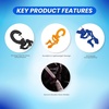 image:imageScuba Diving Hose Holder Clip  Secure Double LPHP Hose Organizer for BCD Setup amp Dive Gear Management  Universal Accessory for Regulator Hoses SnagFree Streamlined ConfigurationApex Signal