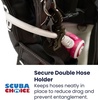 image:imageScuba Diving Hose Holder Clip  Secure Double LPHP Hose Organizer for BCD Setup amp Dive Gear Management  Universal Accessory for Regulator Hoses SnagFree Streamlined ConfigurationBlack