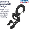 image:imageScuba Diving Hose Holder Clip  Secure Double LPHP Hose Organizer for BCD Setup amp Dive Gear Management  Universal Accessory for Regulator Hoses SnagFree Streamlined ConfigurationBlack