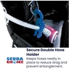 image:imageScuba Diving Hose Holder Clip  Secure Double LPHP Hose Organizer for BCD Setup amp Dive Gear Management  Universal Accessory for Regulator Hoses SnagFree Streamlined ConfigurationBlue