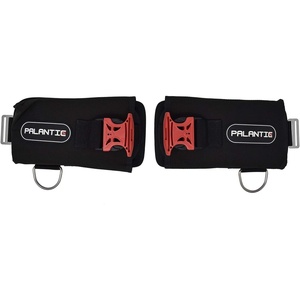 image:imagePalantic Scuba Tech Universal Diving Weight Pocket System Heavy Duty Nylon with Quick Release Buckles amp DRings Impact Resistant 1012 lbs Capacity per Pouch Durable  Black Pair