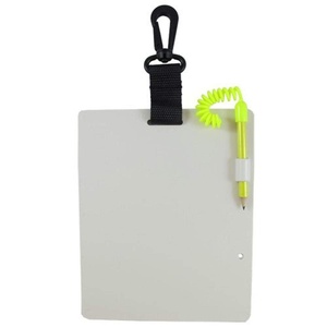 image:imageScuba Choice Diving Writing Slate with Pencil Large 714 x 578 Underwater Notepad Replaceable Pencil Safety Leash amp Clip for Scuba Snorkeling Dive Gear Navigation and Notes