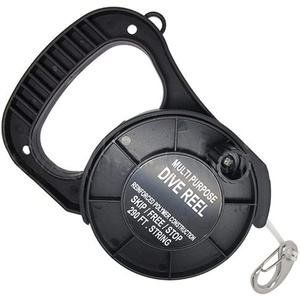 image:imageScuba Choice MultiPurpose Dive Reel 290ft  4 Diameter  Stop Switch amp HeavyDuty Clip  Reliable Wreck Cave Drift amp Spearfishing Reels for Technical amp Recreational DivingBlack