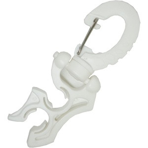 image:imageScuba Diving Hose Holder Clip  Secure Double LPHP Hose Organizer for BCD Setup amp Dive Gear Management  Universal Accessory for Regulator Hoses SnagFree Streamlined ConfigurationWhite