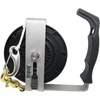 image:imageScuba Choice Diving Stainless Steel Heavy Duty MultiPurpose Dive Reel 290Feet BlackBlack