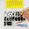 image:imageScuba Choice Scuba Diving ORing Kit with Brass Pick  200Piece Set for Dive Gear Maintenance Durable Black ORings Compact and Reliable Tool for Divers