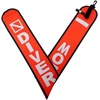 image:imageScuba Choice Surface Marker Buoy SMB HighVisibility Dive Signal Tube Durable Nylon TPU Compact amp BCDCompatible Easy Oral Inflator for Diving Freediving amp Underwater SafetyOrange