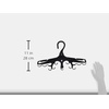 image:imageScuba Choice Wetsuit amp Drysuit Hanger  HeavyDuty Hanger for BCD Wetsuits amp Scuba Gear Storage Drying amp OrganizationBlack Multipurpose