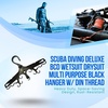 image:imageScuba Choice Wetsuit amp Drysuit Hanger  HeavyDuty Hanger for BCD Wetsuits amp Scuba Gear Storage Drying amp OrganizationBlack Multipurpose