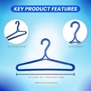 image:imageScuba Choice Wetsuit amp Drysuit Hanger  HeavyDuty Hanger for BCD Wetsuits amp Scuba Gear Storage Drying amp OrganizationBlue Wideshoulder