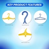image:imageScuba Choice Wetsuit amp Drysuit Hanger  HeavyDuty Hanger for BCD Wetsuits amp Scuba Gear Storage Drying amp OrganizationBluewide Shoulderyellowantislip