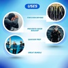 image:imageScuba Choice Wetsuit amp Drysuit Hanger  HeavyDuty Hanger for BCD Wetsuits amp Scuba Gear Storage Drying amp OrganizationYellowwide Shoulderblueantislip