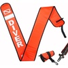 image:imageScuba Choice Surface Marker Buoy SMB HighVisibility Dive Signal Tube Durable Nylon TPU Compact amp BCDCompatible Easy Oral Inflator for Diving Freediving amp Underwater SafetyOrange w BC Hose Inflator