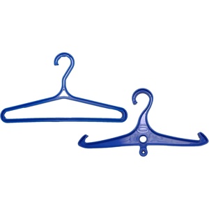 image:imageScuba Choice Wetsuit amp Drysuit Hanger  HeavyDuty Hanger for BCD Wetsuits amp Scuba Gear Storage Drying amp OrganizationBlue Wideshoulderantislip