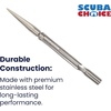 image:imagePalantic 7mm Tricuspid Spearfishing Speartip 6 Stainless Steel Tip  Durable AntiCorrosion Replacement for Winter Spearfishing and Ice Fishing Hunting and Underwater Adventures