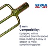 image:imageScuba Choice 3Prong Spearfishing Harpoon Tip 8mm Stainless Steel  Chrome Gold Barbed Fork Spearhead for Precision Accuracy amp Durability 5 x 2 Threaded  Efficient Underwater Hunting Fishing