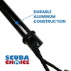 image:imageScuba Choice 65 Aluminum Travel Hand Spear with 5Prong Lionfish Tip amp Free Carry Bag  Durable CorrosionResistant 3Piece Spearfishing Tool Assembled in The USAOutdoor Recreation Product