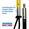 image:imageScuba Choice Hybrid Hawaiian Sling 7Foot Travel Spearfishing Pole Spear with 3Prong Tip Lightweight Fiber amp Carbon Build Adjustable Length Rubber Sling amp Carry Bag Yellow