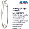 image:imageScuba Choice Scuba Diving Spearfishing Stainless Steel Shark ClipClip01