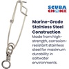 image:imageScuba Choice Scuba Diving Spearfishing Stainless Steel Shark ClipClip02 W Bolt