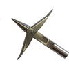 image:imageScuba Choice 3Inch Spearfishing Speargun Double Wing Tip  6mm Thread Stainless Steel Replacement for JBL amp Compatible Spearguns Durable ColdWater Hunting Tip for Winter and Ice Fishing