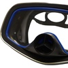 image:imageScuba Choice Scuba Diving Classic Free Dive OneWindow Silicone Purged Mask Black  Tempered Glass Lenses Adjustable Strap Durable Silicone Skirt for Comfort and Clear Visiondive mask