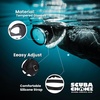 image:imageScuba Diving Mask Oval Tempered Glass Snorkel Mask with Comfortable Classic Rubber Snorkeling Gear for Adults Swimming amp Freediving Goggles for Underwater VisionBlack