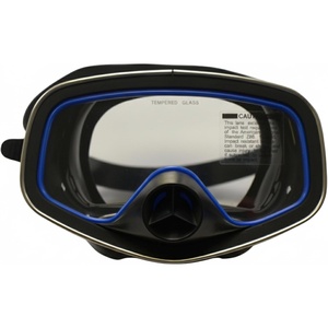 image:imageScuba Choice Scuba Diving Classic Free Dive OneWindow Silicone Purged Mask Black  Tempered Glass Lenses Adjustable Strap Durable Silicone Skirt for Comfort and Clear Visiondive mask
