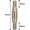 image:imageScuba Choice 6mm Male to Adapter for Gulf Fixed Wing Slip Tip amp BreakAway Detachable Conversion Kit 303 Stainless Steel M6 x 1 Tap Size CorrosionResistant Compatible with 4 38 Slide Ring
