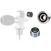 image:imageScuba Choice Tank Valve Screw Adapter  up to 3000 PSI HighPressure Durable StainlessSteel Construction Easy Installation with 8mm Hex Key Not Included