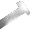 image:imageScuba Choice 5 Aluminum Crab and Lobster Gauge with Clip  Durable Dive Tool for California Measures Lobster 314 and Crab 4 Compact BlackGrey Design5 Pack of 2