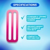 image:imageScuba Choice Aluminum Weight Belt Webbing Keepers  2 Pairs Fits 2 Belts  HeavyDuty Scuba Diving Gear Accessory Secure Strap Retainers for Buoyancy Control amp Dive StabilityPink
