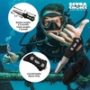 image:imageScuba Choice Compact Stainless Steel Blunt Tip Dive Knife  23 Plain Edge Blade with Ergonomic Nylon Handle Durable for Scuba Diving Snorkeling amp Water Sports  BlackSilver