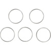 image:imageScuba Choice Diving 51mm Stainless Steel 25mm Split Ring for BCD Attachment 5 Pieces
