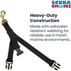 image:imageScuba Choice Diving BC Fin amp Mask Keeper  Quick Release Lanyard with Brass Clip Durable BCD Gear Strap Adjustable Holder for Scuba Mask Fins amp Dive Accessories  Black