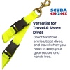 image:imageScuba Choice Diving BC Fin amp Mask Keeper with Quick Release Lanyard  YellowBlack Adjustable 6 amp 8 Straps Brass Clip Easy BCD Attachment MustHave Gear for Divers