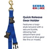 image:imageScuba Choice Diving BC Fin and Mask Keeper with Quick Release Loop Blue