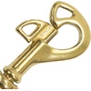 image:imageScuba Choice Diving Butterfly Swivel 325 Brass Bolt Snap Heavy Duty Marine Scuba Accessory Gear Hook Durable Solid Brass Dive Gear Clip3