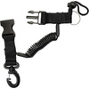 image:imageScuba Choice Diving Dive Black Snappy Coil Camera Lanyard Clip and QB Buckles 13m Coil