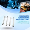 image:imageScuba Choice Diving Tank Rack Holder  Durable PVC 3Tank Storage 20 Long 2 Diameter Gear Organizer for Car amp Home Prevents Rolling Keeps Tanks Secure Ideal Divers Equipment Storage