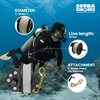 image:imageScuba Choice Finger Spool 100ft White Nylon Line with Plastic Handle amp Brass Clip  Durable Lightweight EasytoUse Diving Accessory for Spearfishing and Freediving